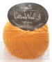 włóczka Gepard CottonWool 3 organic col. 814 Orange