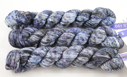 włóczka Malabrigo Silkpaca col. 667 Storm