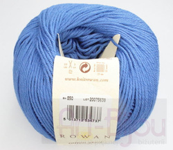 włóczka Rowan Cotton Glace col. 850 Cobalt