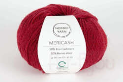 włóczka Nordic Yarn Mericash col. 70006 Redfire